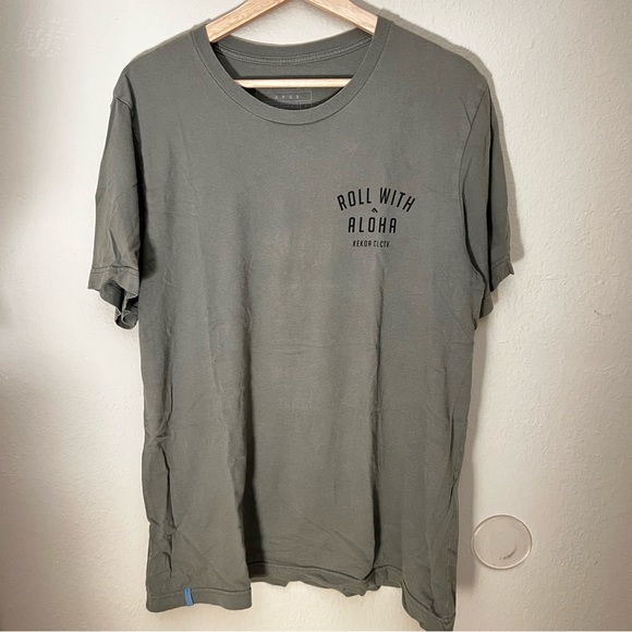 Kekoa Collective Other - Kekoa Collective Olive T-Shirt Roll With Aloha Size Large